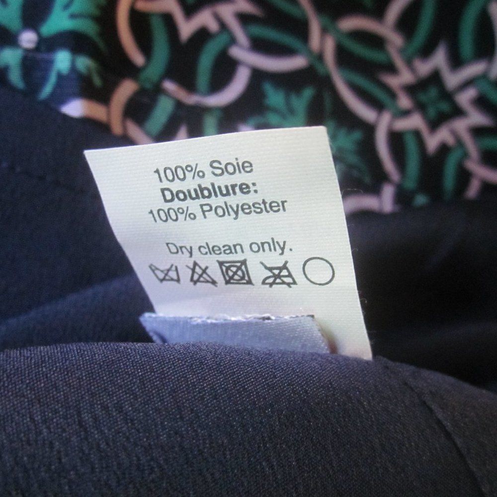 J Crew "Swoop" Silk A-Line Dress Size 6 - Picture 10 of 15